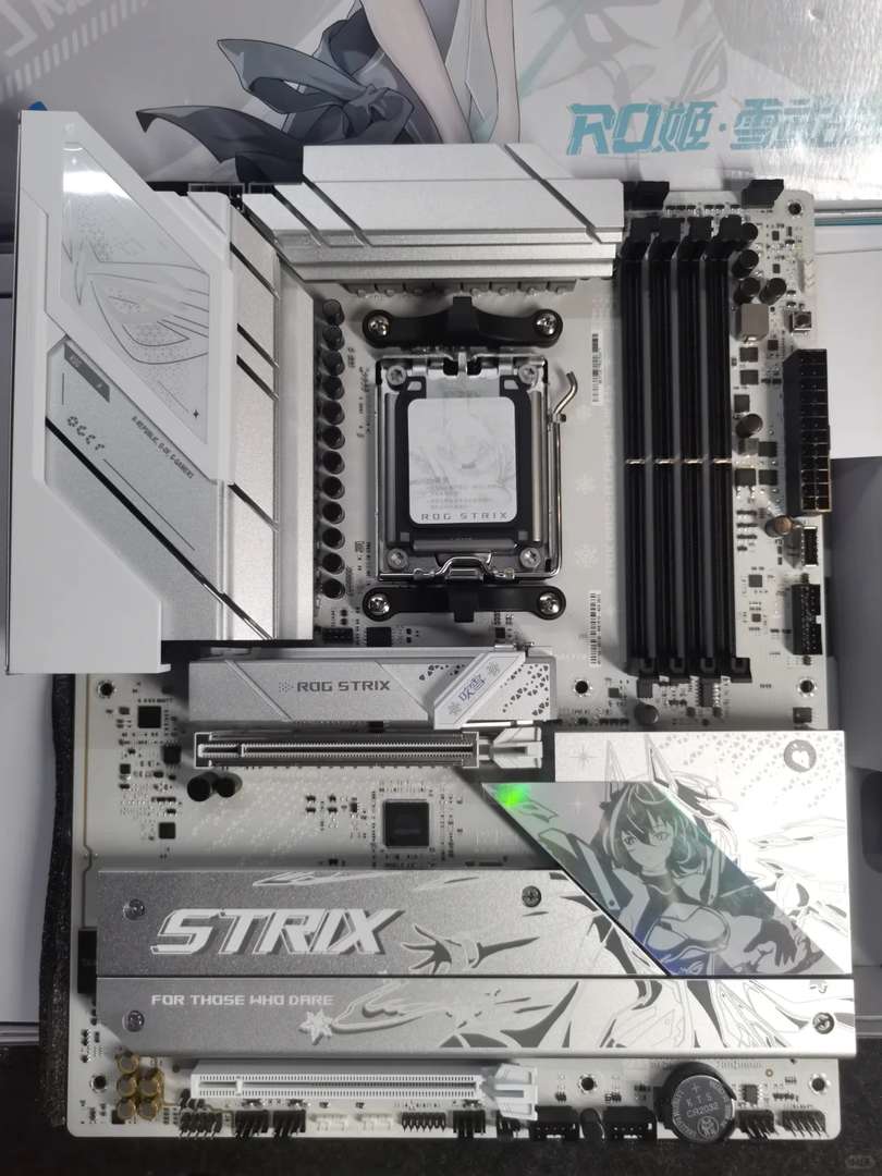 Boost Your Productivity with the Powerful 9950X CPU and ROG B850 Snow White
