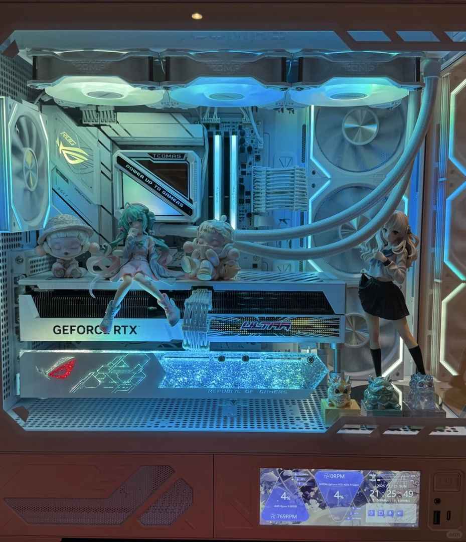Boost Your Productivity with the Powerful 9950X CPU and ROG B850 Snow White