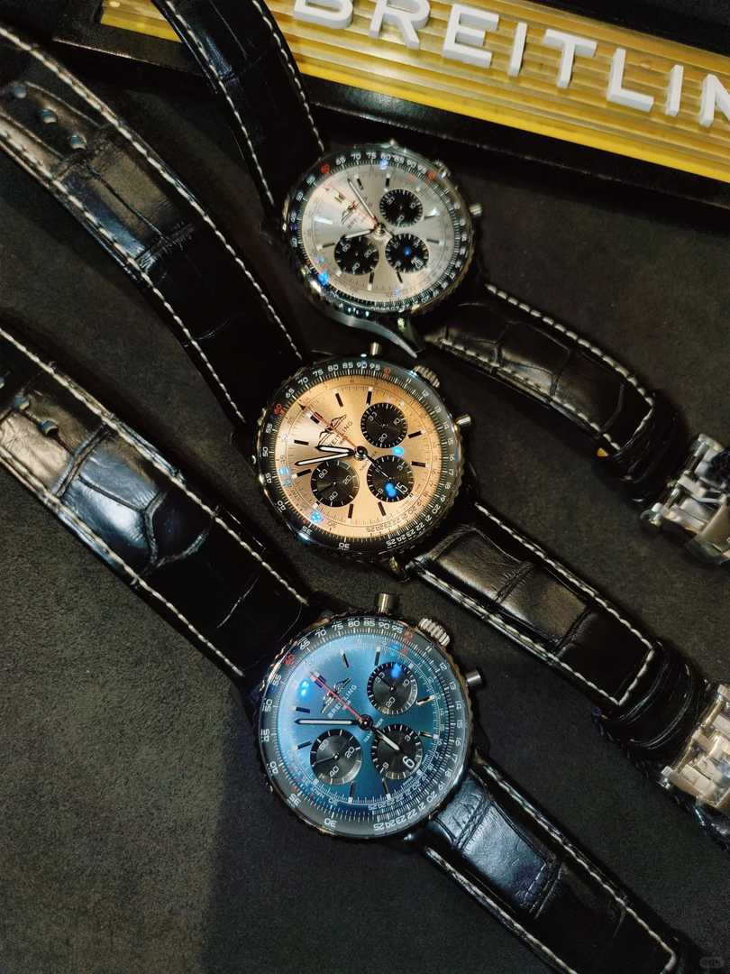Navitimer Breitling com mostrador azul: o relógio icônico para entusiastas da aviação