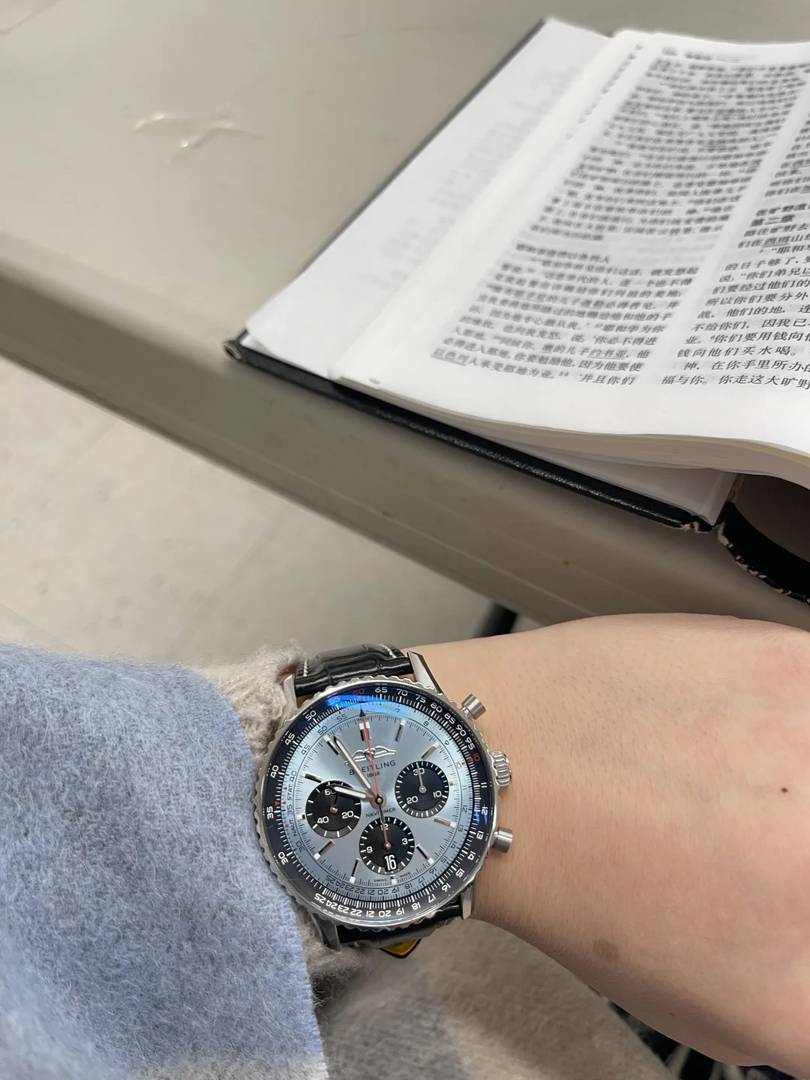 Breitling Navitimer Ice Blue: My First Luxury Watch Experience