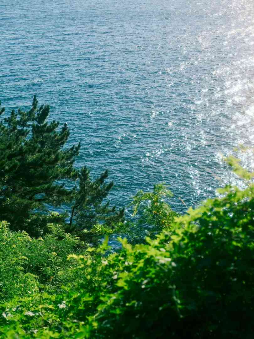Experience the Moment When Gentle Wind Blows Over the Blue Sea