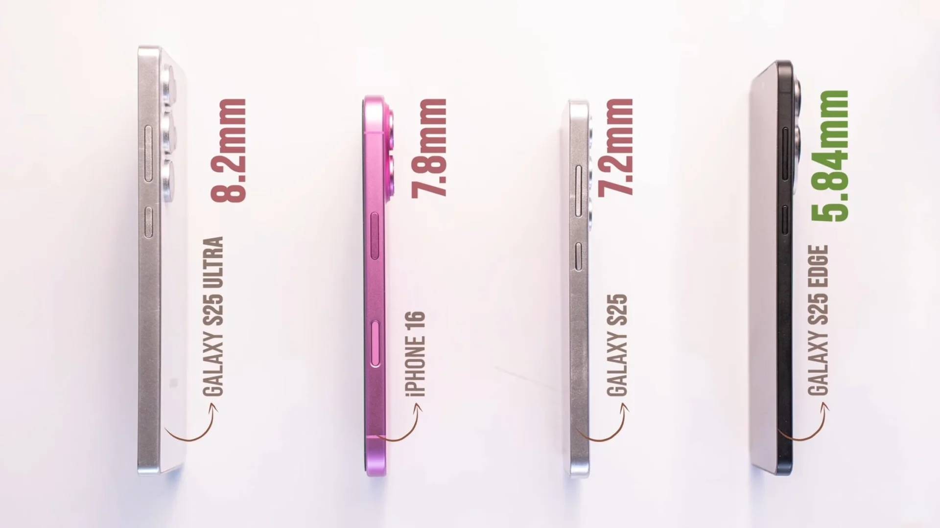 Сколько весит Samsung S25 Edge? Только 162 грамма!