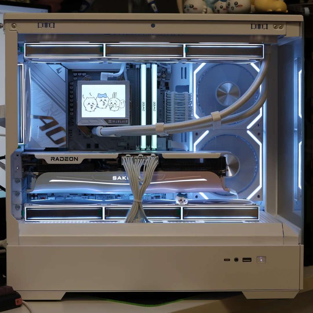 Patriot Wind Yeston 9070XT Swimsuit Sea View Room Build Guide
