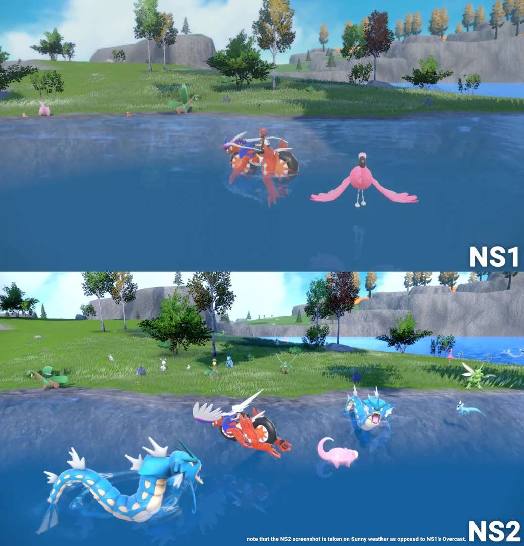 Pokémon Scarlet and Violet Switch 2 Screenshots Reveal Clear Fun Gameplay