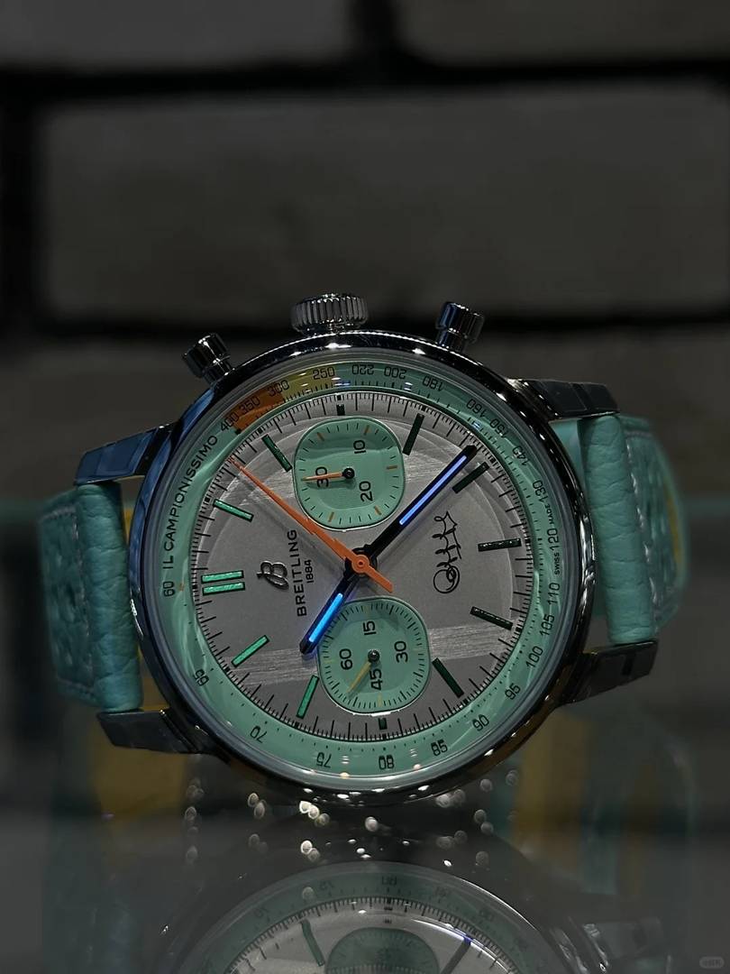Retro Cycling Party DNA Activated | Breitling × Coppi Bartali Bikes