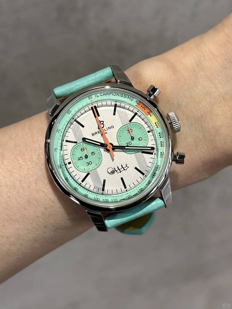 Retro Cycling Party DNA Activated | Breitling × Coppi Bartali Bikes
