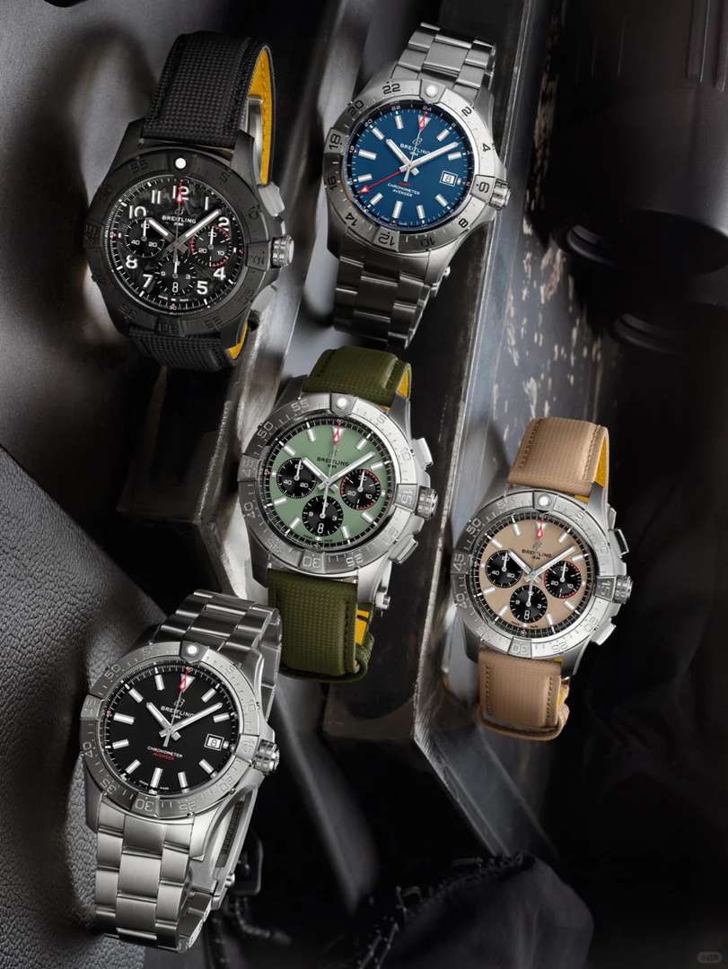 The new Breitling Avenger series: Stylish watches with rugged design