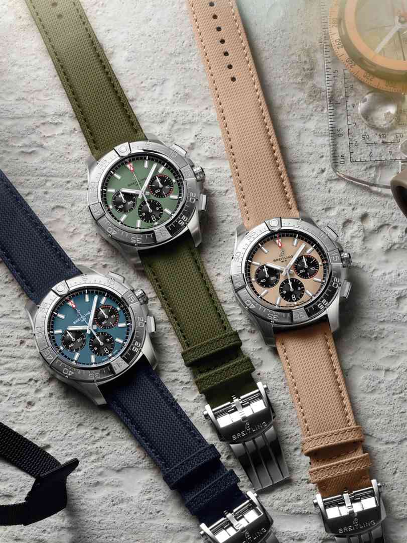 The new Breitling Avenger series: Stylish watches with rugged design