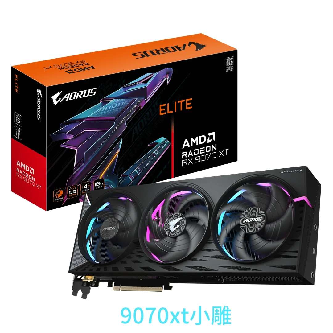 xt Little Eagle: A-Card Gaming GPU with Striking Aesthetic Design