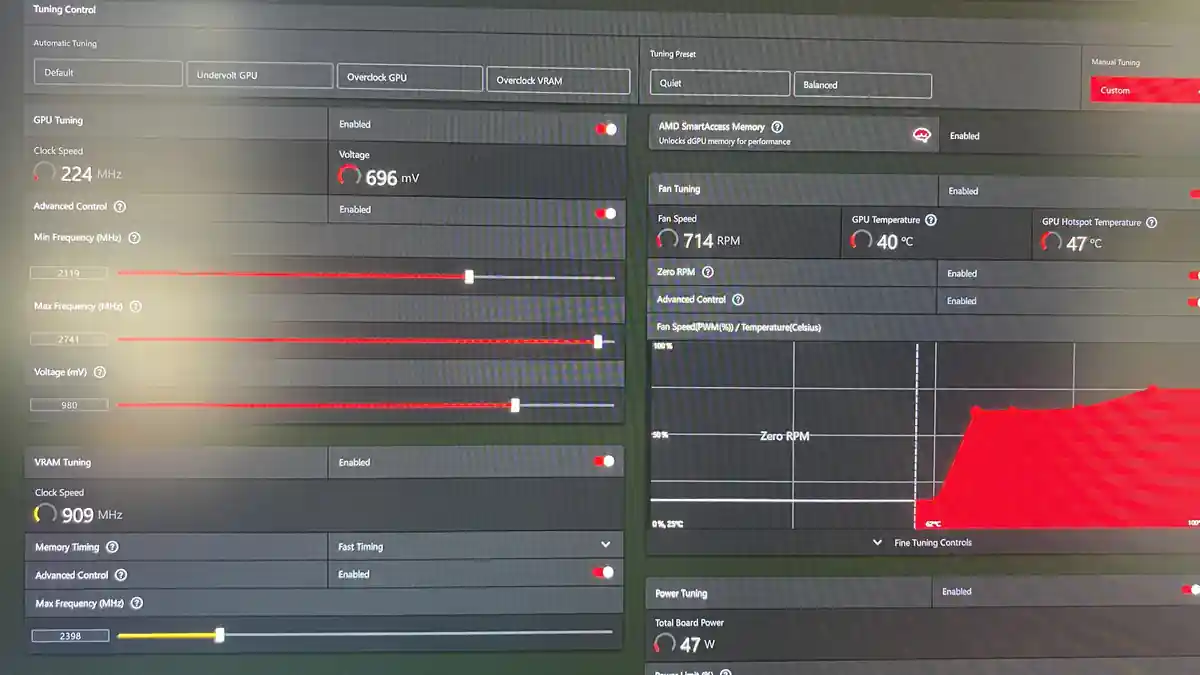 AMD Radeon 7900 GRE يزيد من الأداء بفضل تجاوز التردد