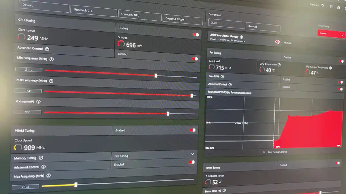 AMD Radeon 7900 GRE يزيد من الأداء بفضل تجاوز التردد