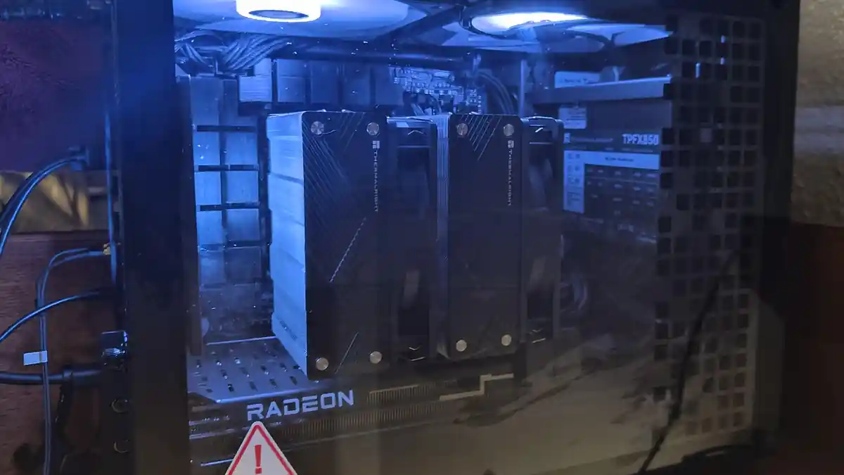 Сборка ПК: Jonsbo Z20 с R7 7700 и 7900 GRE