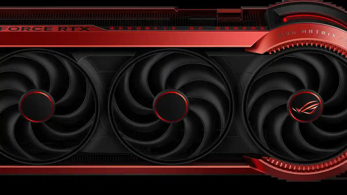 Asus RTX 5090 Matrix: مقارنة تصميم بصري